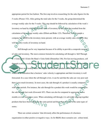 FDA Fashion Buying and Merchandising