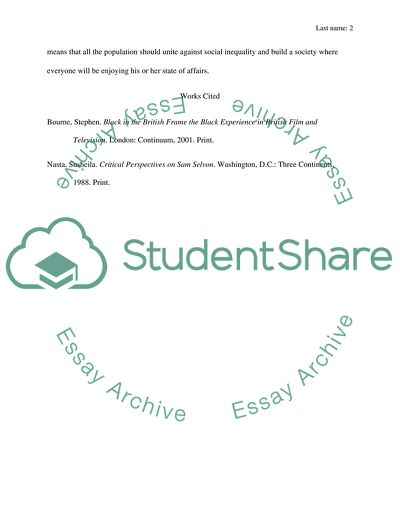 Film review-Pressure(Horace Ove 1975)