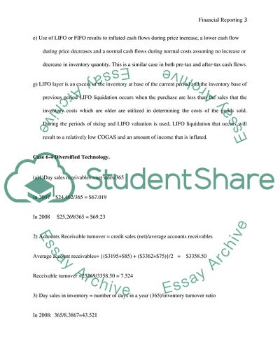 Financial Reporting and Analysis