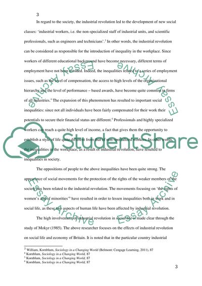 How did the Industrial Revolution change and redefine the world