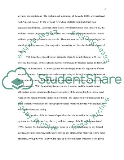 Inclusion of EBD students