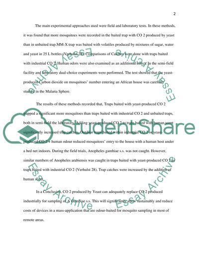 Summarizing a biological article