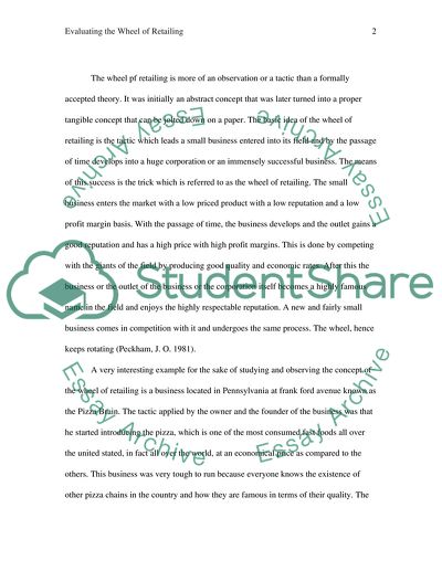Evaluating the Wheel of Retailing