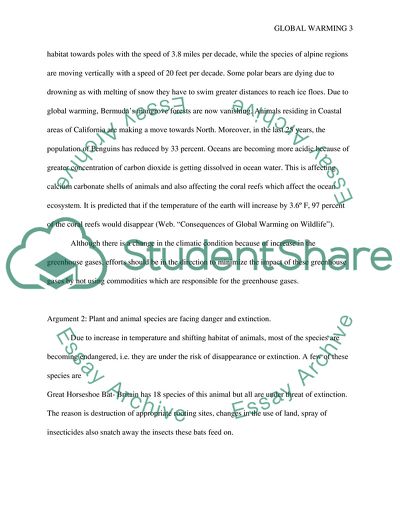 What Are the Consequences of Global Warming On Wildlife