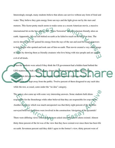 Argumentative Essay On Extraterrestrial Life - Words | Cram extraterrestrial life essay