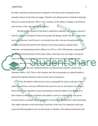 Addiction Physiology and Changes in Addicts