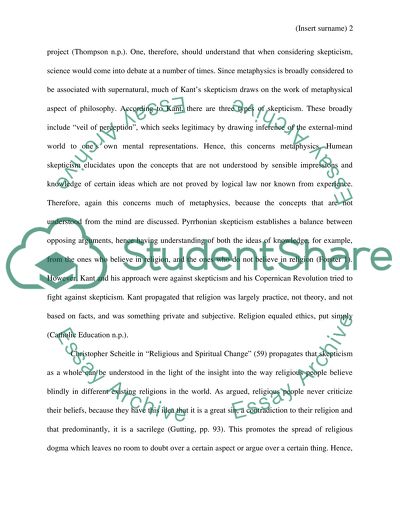 Example of skepticism picture