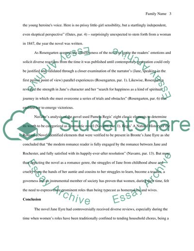 The role of 19th century women in Jane Eyre by Charlotte Bronte