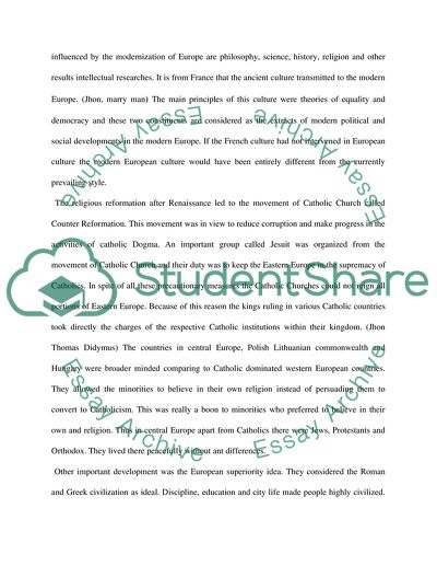 History of Europe: the Renaissance