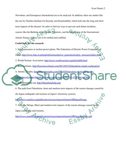 Fukushima Nuclear Plant Explosion