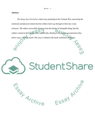 The Things They Carried