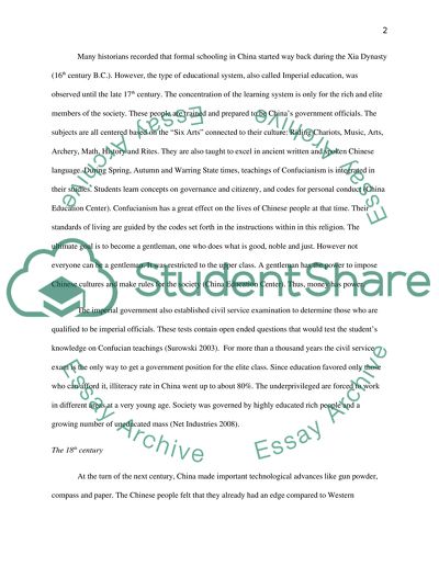 Chinas Educational System