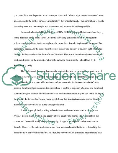 Signs of Climate Change