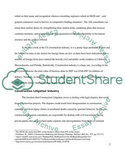 Construction Litigation Industry in California