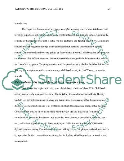 EXPANDING THE LEARNING COMMUNITY