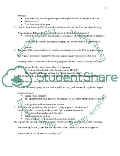 Discussing Issues Concerning Aviation Operations
