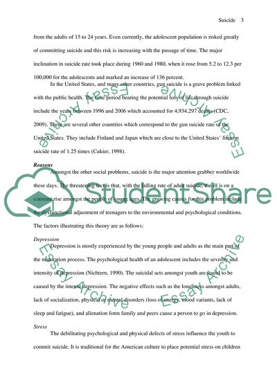 Suicide as Social Issue