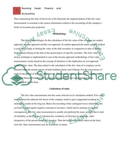 Fair Value Measurements of Financial Instruments by the US Companies