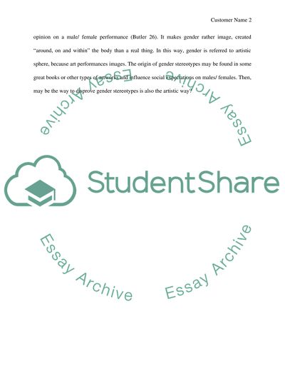 Gendered Language Images and Context