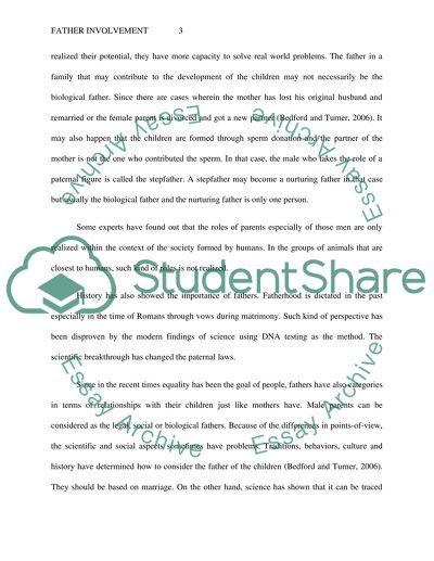 The Importance and Role of the Father in the Upbringing of Children