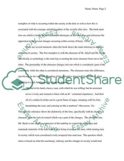 Jeckyll and Hyde and Victorian Literature