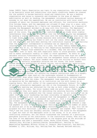 Negotiating Agreement Without Giving In