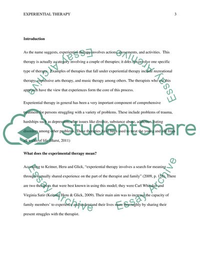 Experiential Family Therapy