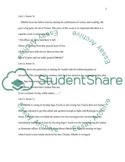 The Heroism of Othello