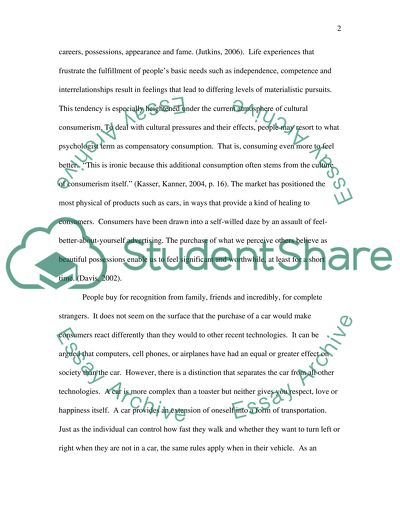 Social Impact of Automobile