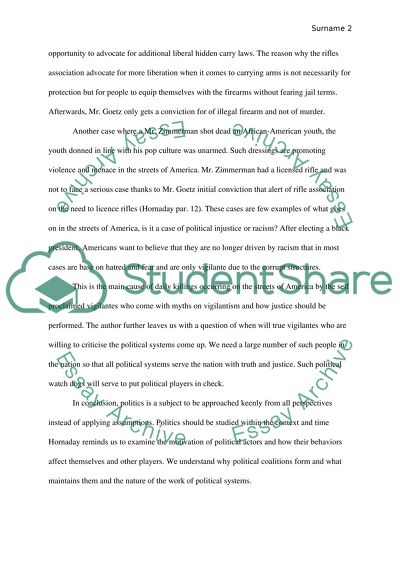America loves a vigilante. Until we meet one. By:Ann Hornaday
