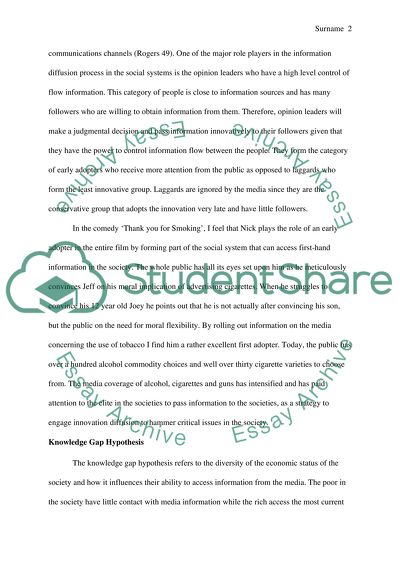 Thank You For Smoking The Comedy Essay Example Topics And Well Thank You For Smoking The Comedy Business Essay Example also High School Persuasive Essay Examples Thesis Statement Examples For Argumentative Essays
