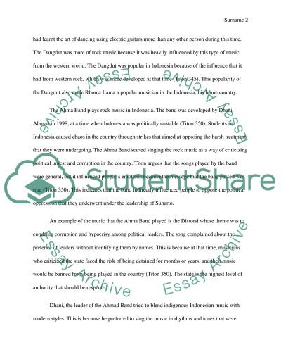 Javanese Musical Culture