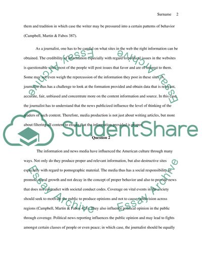 Effects of News Media