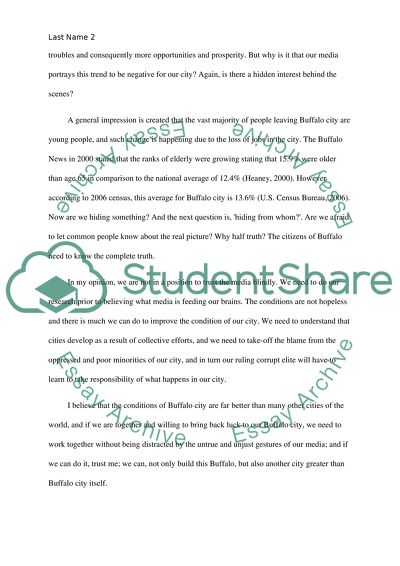 How to Improve Buffalo City