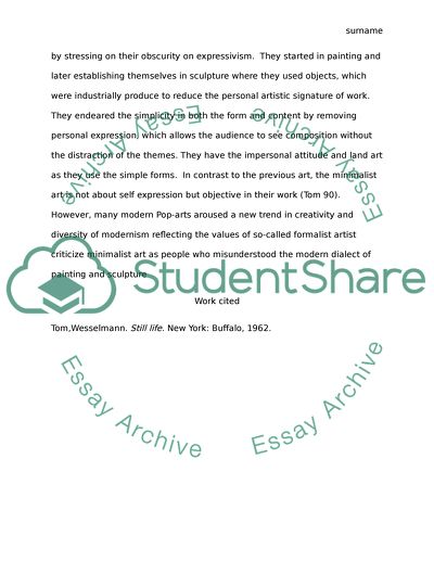 Pop Art as a Reflection of Culture