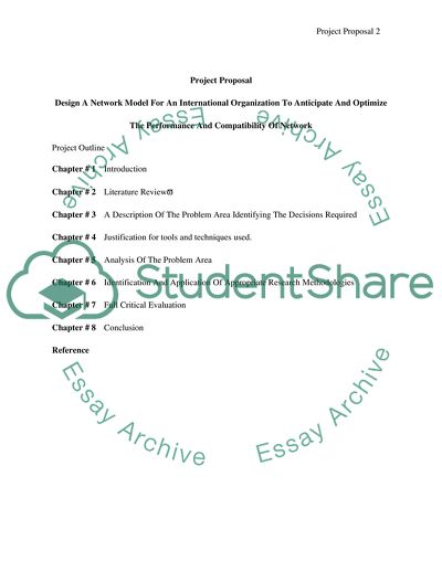 A Network Model For an International Organization