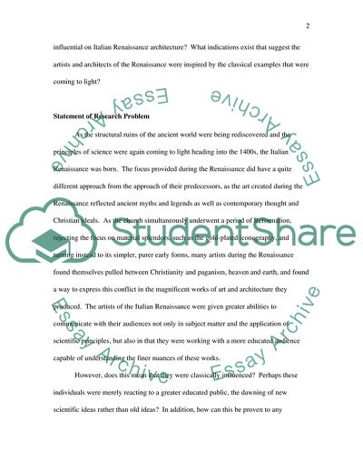 How Did the Antiquity Influenced the Italian Renaissance Urban Domestic Architecture