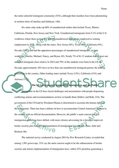 The US Immigration Politics