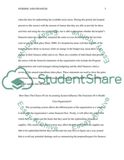 Why Must Nurses Understand Finances and Budgets