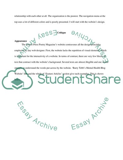 Sixties Press Poetry Magazines Website