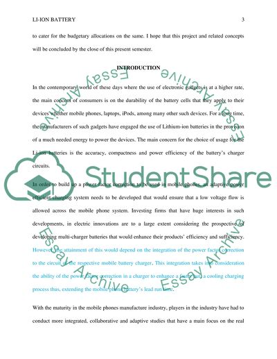 Li-ion battery multi-stage charger with power factor correction for mobile phone
