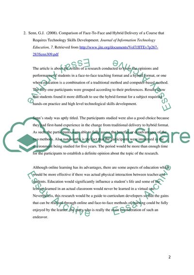 Advantages and Disadvantages of E-learning in Comparison to Traditional Forms of Learning