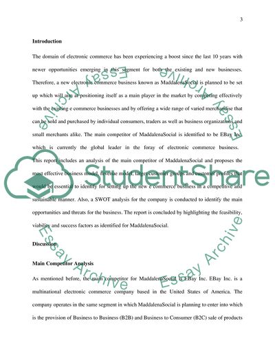 MaddalenaSocial in the Current E-Commerce Business Environment