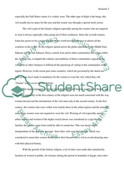 The Muslim Veil in Saudi Arabia