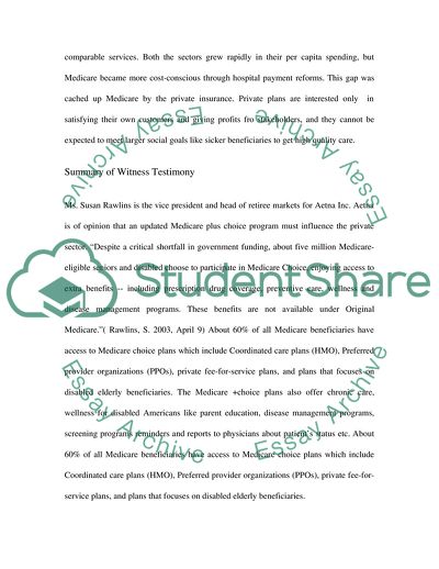 The Medicare Provisions