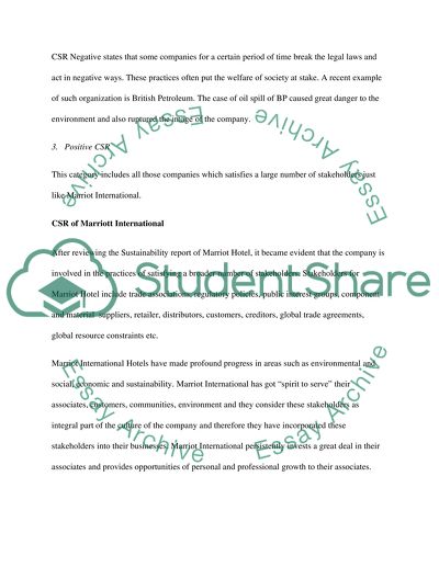 Corporate Social Responsibility