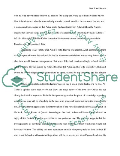 Surah Al-Baqarah-Cow Verse 35