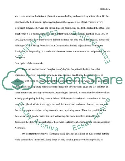 Comparative Formal Analysis of Study for Aspects of Negro Life