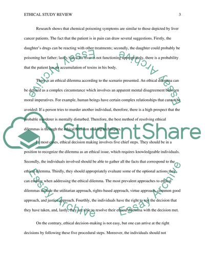 Ethical Study Review