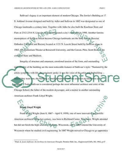 American Architecture